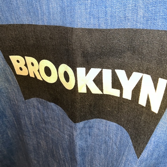 Defend Brooklyn DFBK oversized sweatshirt with awesome zipper detail size S - Picture 4 of 10